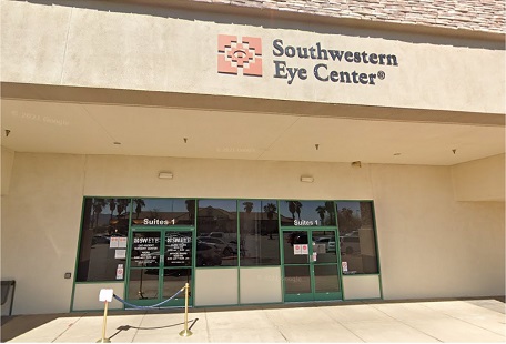 Front enterance of Southwestern Eye Center in Casa Grande AZ