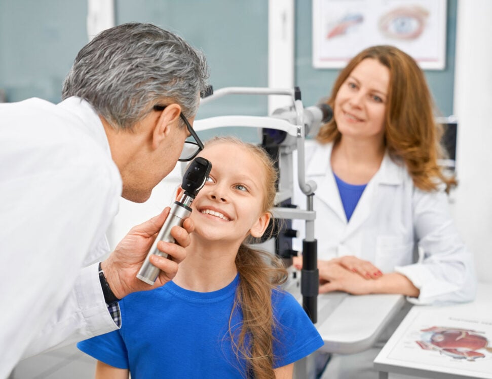 Pediatric eye exam for children at West Texas Eye Associates