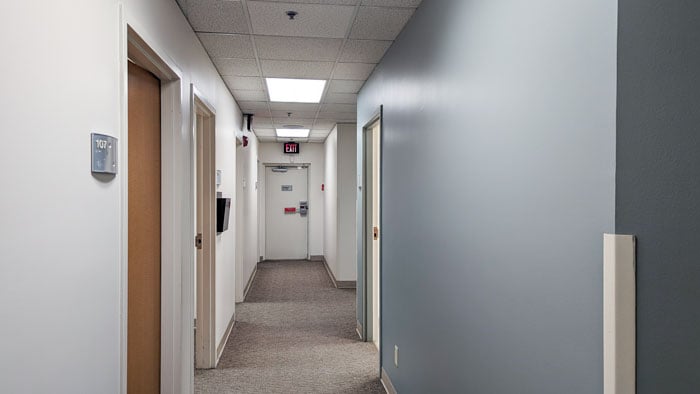 Interior photo of Southwestern Eye Center's Westridge location.