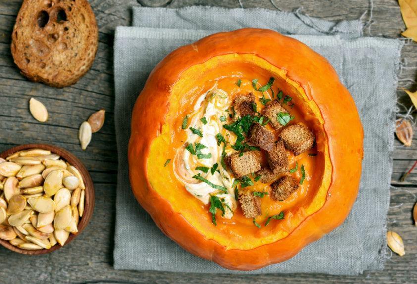 Pumpkin for eye health with vitamin A lutein and antioxidants that support vision.