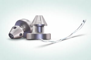 Hydrus and iStent microstents used in the Minimally Invasive Glaucoma Surgery (MIGS) offered at Southwestern Eye Center.
