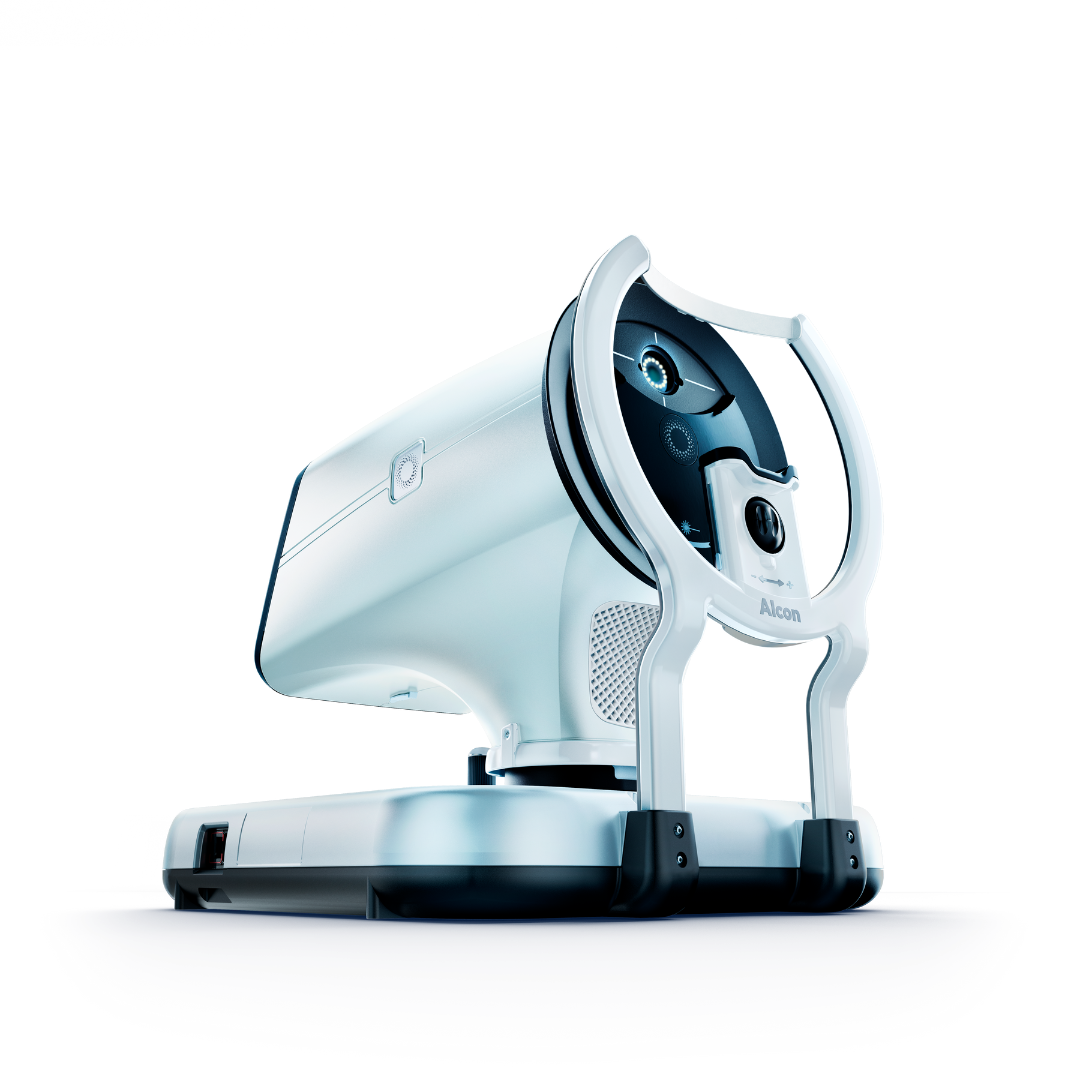 Voyager™ DSLT is designed to automatically deliver 120 laser pulses directly through the limbus to the trabecular meshwork to improve aqueous outflow and reduce intraocular pressure.